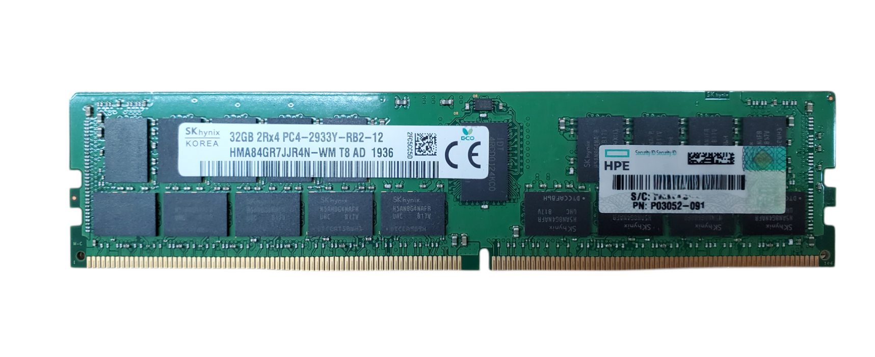 SK Hynix 32GB 2Rx4 PC4-2933Y-RB2 | DDR4 Server Memory HMA84GR7JJR4N-WM