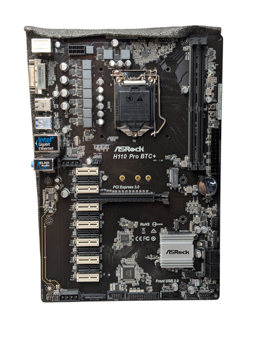 ASRock H110 PRO BTC+ Motherboard 90-MXB5S0-A0UAYZ -