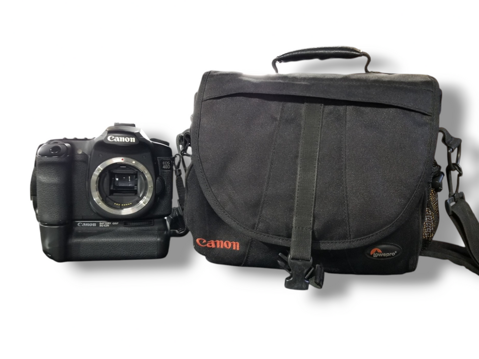 Canon EOS 40D Camera With Case & Accessories *FOR PARTS ONLY* - READ