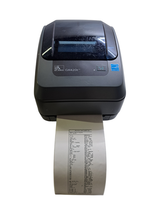 Zebra GX420t Thermal Label Printer GX42-102410-000 | Tested