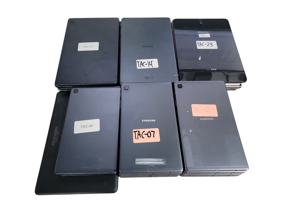 Lot of 28x Android Tablets [Samsung/ZTE/Amazon | C Condition][TAC-1] (