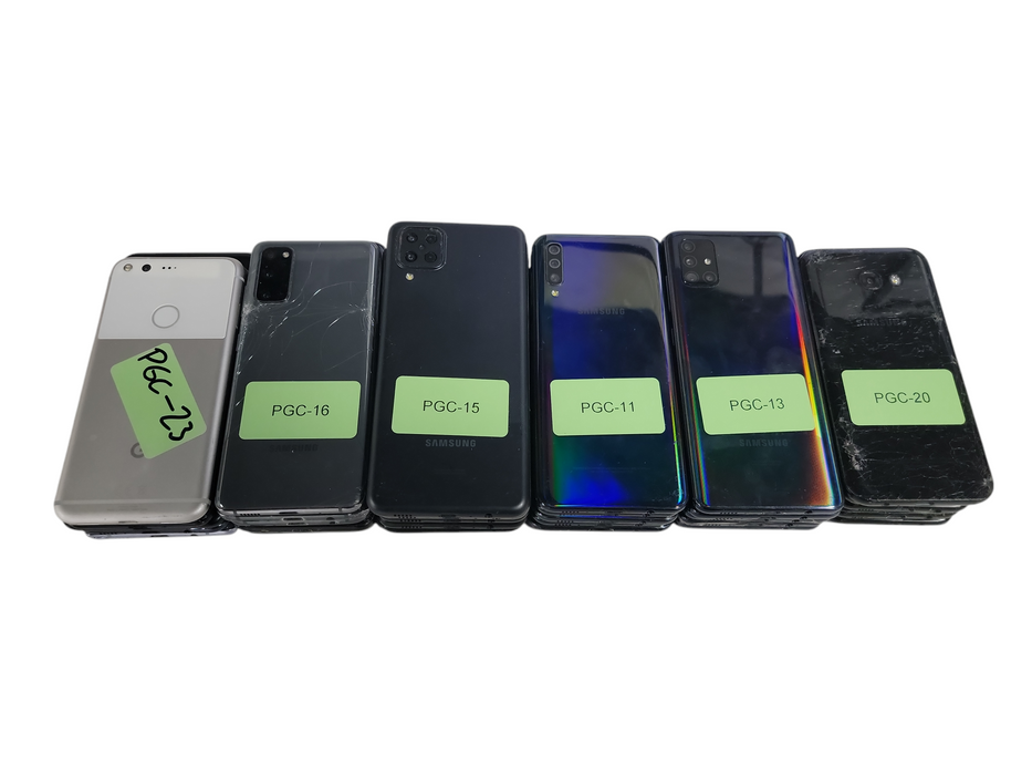 Lot of 30x Android Phones [Samsung/Google | B/C Condition][PGC-1] (