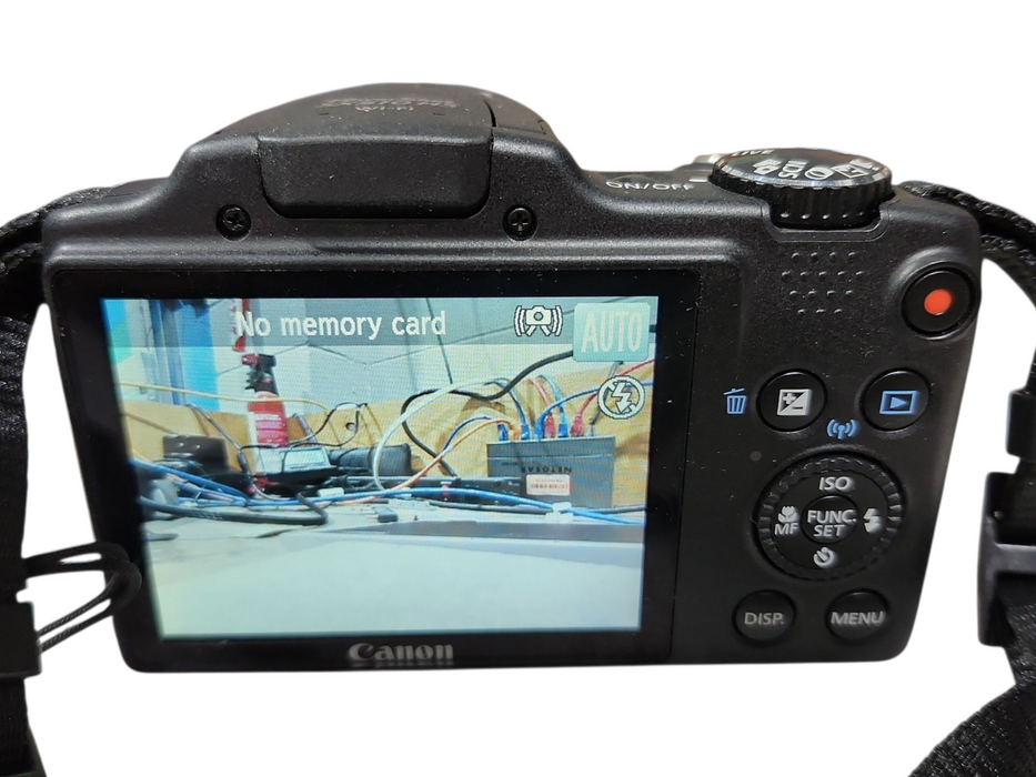 Canon PowerShot SX510 HS 12.1 MP 30x Zoom Black Digital Camera, No Battery