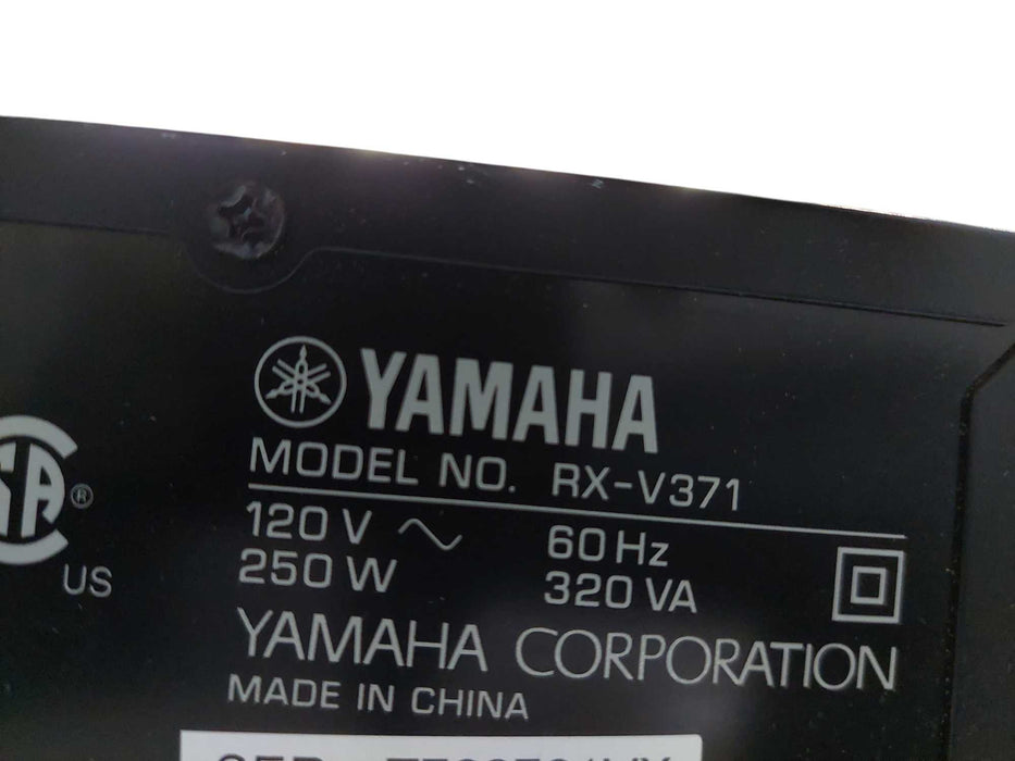 Yamaha Natural Sound AV Receiver Model: RX-V371 =