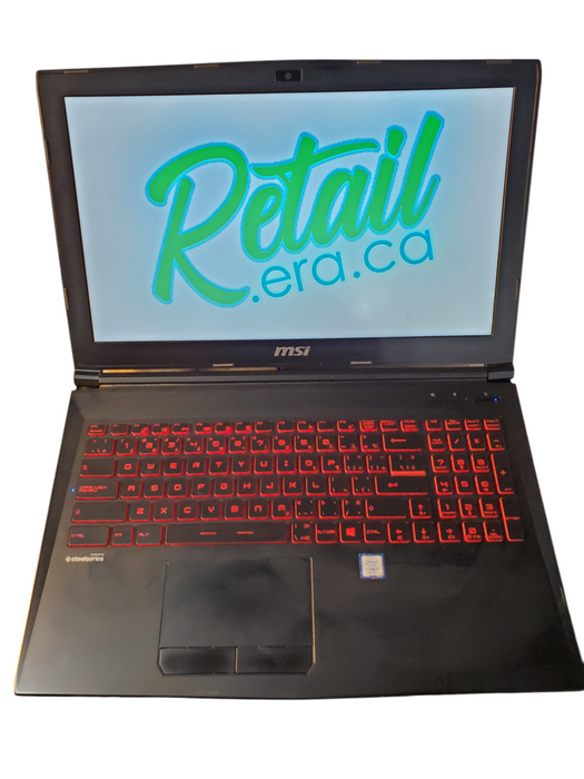 MSI GL62M 7RDX 15.6'' FHD i7-7700HQ 2.8GHz 8GB SSD/256GB GTX 1050 2gb  Lap200