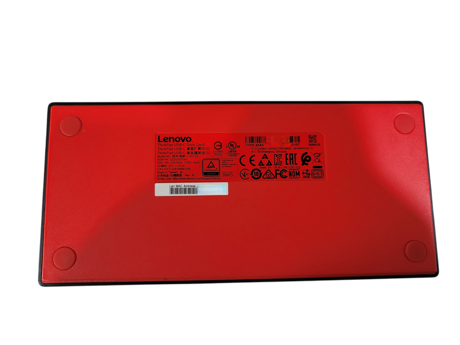 Lenovo Thinkpad USB-C DOCK Gen2 40AS Docking Station
