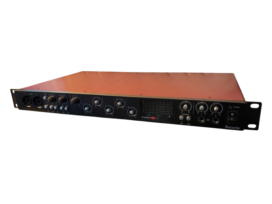Focusrite Scarlett 18i20 USB Audio Interface MSIP-REM-FAE-MOSC0015 READ
