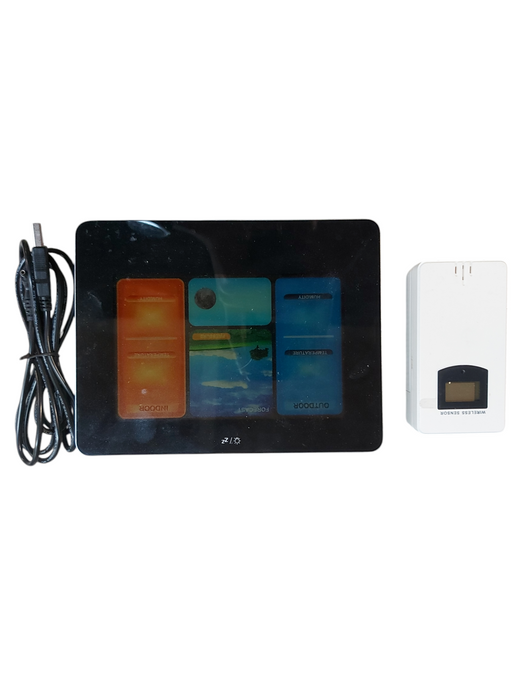 FanJu FJ3373 Color Wireless Indoor Outdoor Forecast Weather Station