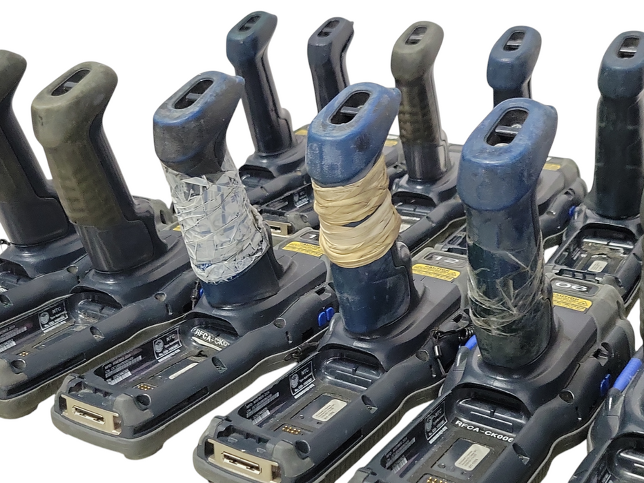 Lot of 20x Intermec CK71 Series Barcode scanners w/ Battery & Handle, READ _