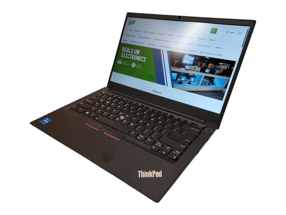 Lenovo ThinkPad E14, Intel i5-1135G7 2.40GHz, 16GB DDR4, 512GB NVMe, No PSU  Lap200