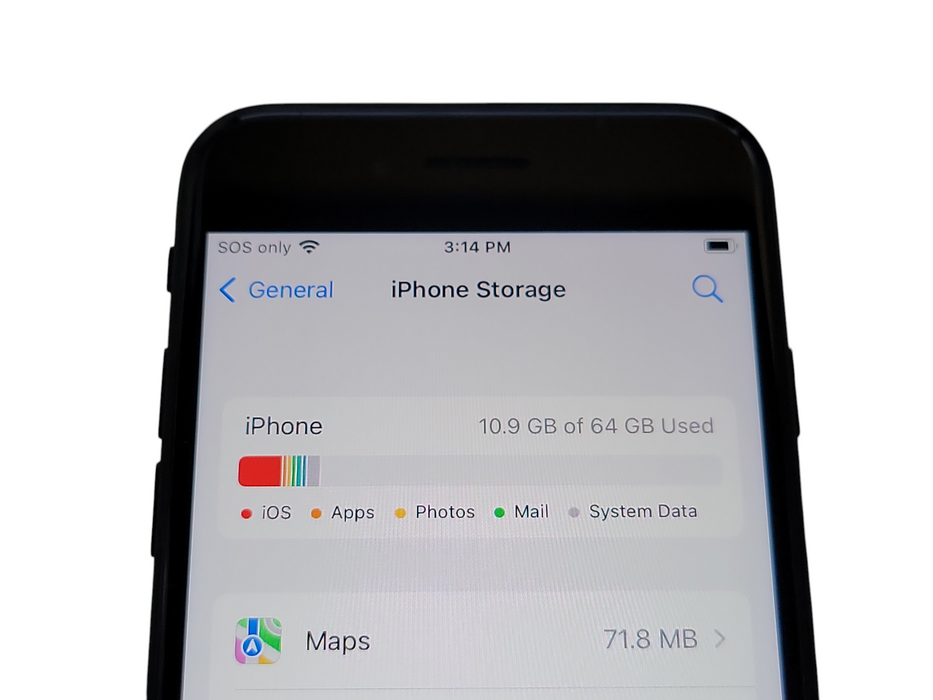 Apple iPhone SE 3 - 64GB - Midnight [A2595] (