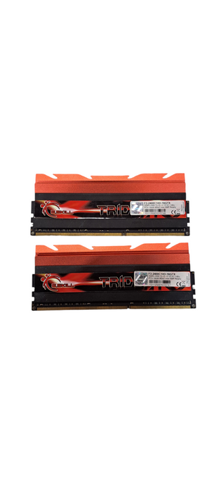 G.Skill RipjawsX F3-2400C10D-16GTX 16GB (2×8GB) DDR3-2400 PC3-19200 CL10