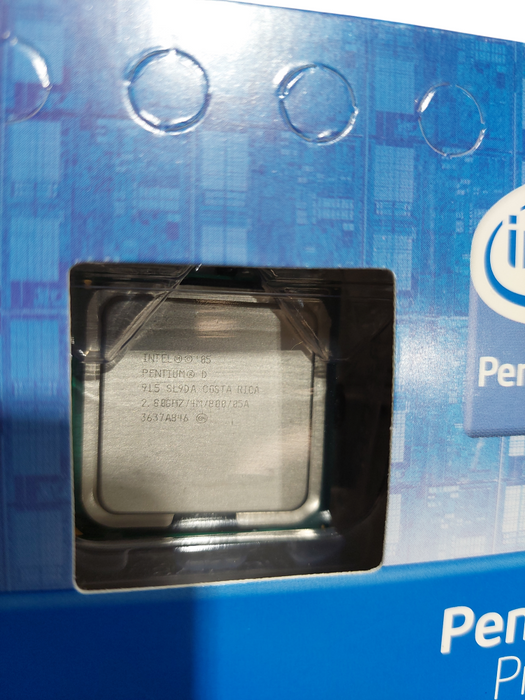 intel pentium D Processor 915 LGA775 2.80ghz 2x2 L2 Cache Q=