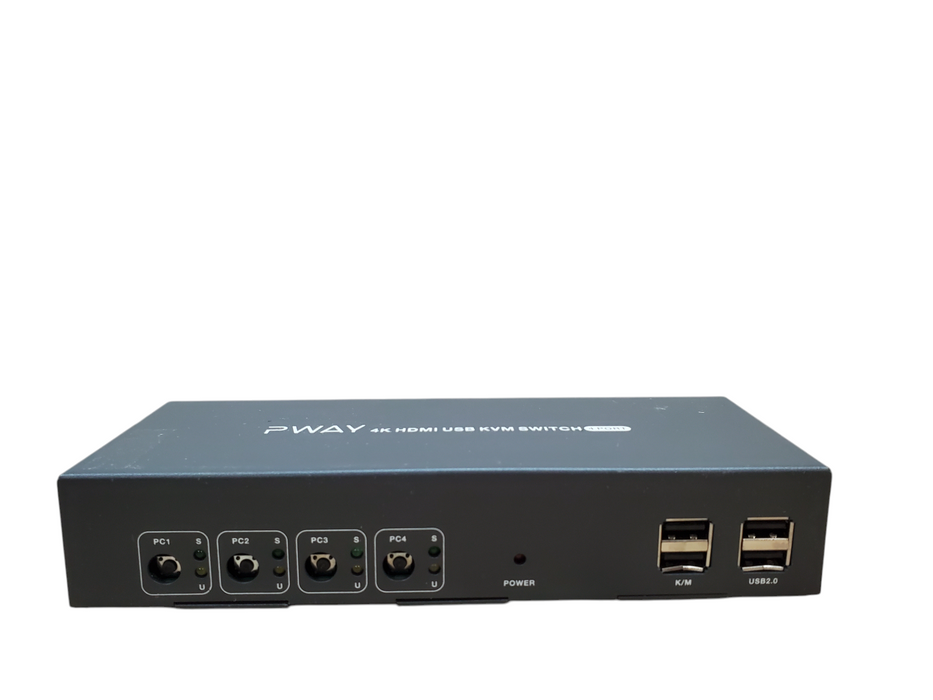 Lot 18x PWAY 4K HDMI USB KVM SWITCH 4-Port *READ*