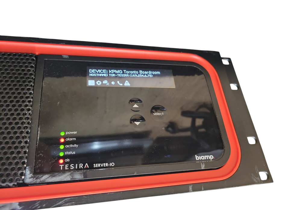 BIAMP TESIRA SERVER-IO Digital Audio Server READ !
