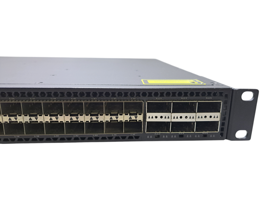 Brocade ICX7750-48F 48-Port 10GbE SFP+, 6x 10/40GbE QSFP+ Dual AC *READ* )