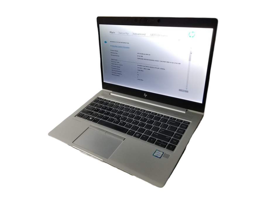 HP EliteBook 840 G6 i5-8265U @1.60GHz 8GB RAM 256GB SSD  Lap200