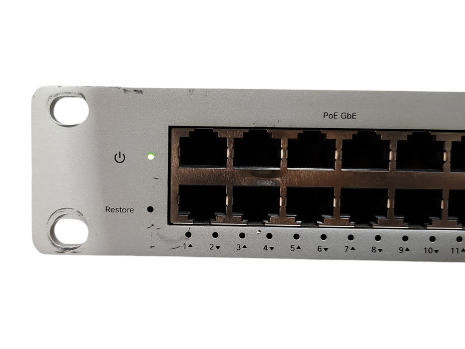 Cisco Meraki MS220-48LP-HW Cloud-Managed 48-Port PoE Gigabit Switch UNCLAIMED Q