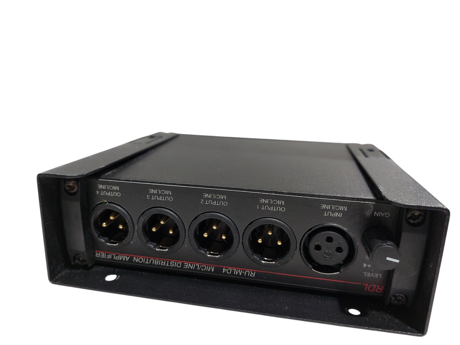 RDL RU-MLD4 Mic/Line Distribution Amplifier  =