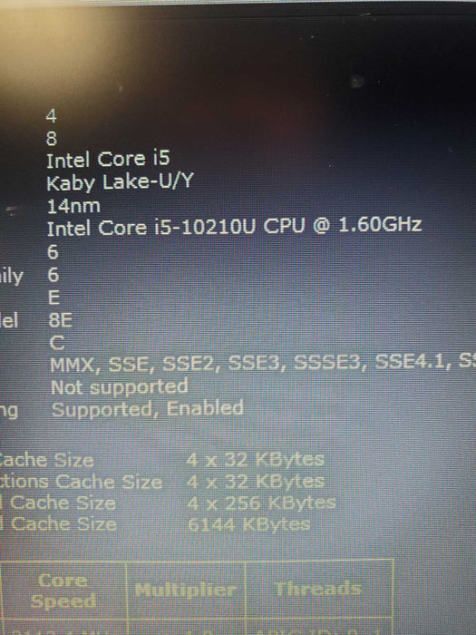 HP ProBook 450 G7 i510210U @1.60 GHz 12GB DDR4 256GB SSD+500GB HDD READ  Lap200