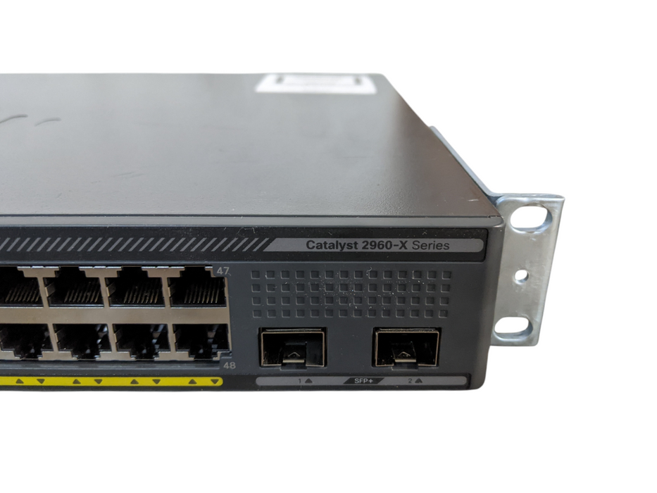 Cisco WS-C2960X-48TD-L V05 | 48-Port Gigabit Network Switch | 2x 10G SFP+ Q