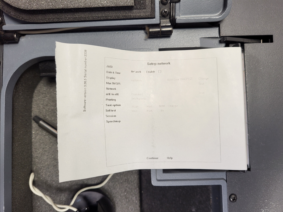 Audioscan RM500SL Hearing Aid Analyzer Audiometer FOR PARTS *READ*