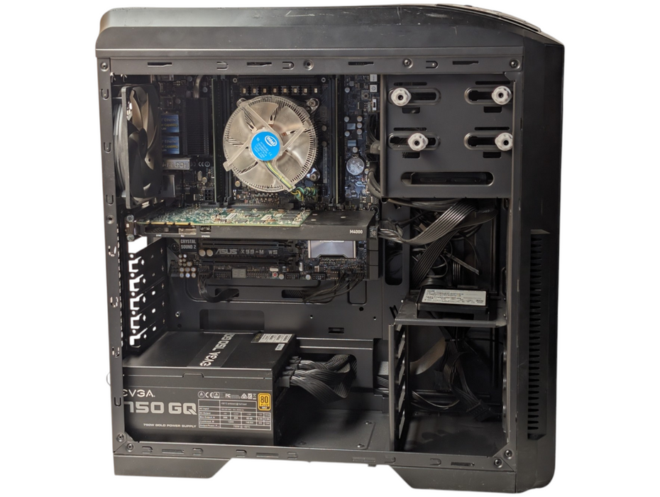 Custom PC ASUS X99-M WS Intel i7-6800K 16GB RAM 256GB SSD  -