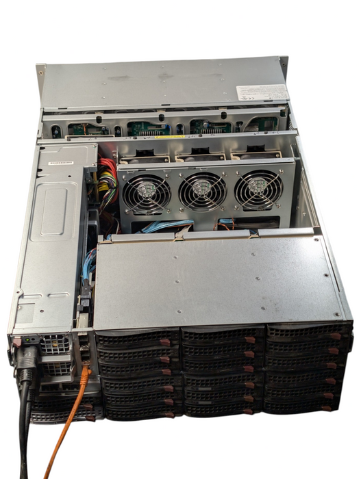Supermicro CSE-847 847JBOD-12 CSE-PTJBOD-CB3 JBOD 48x 3.5 inch HDD Bays  -