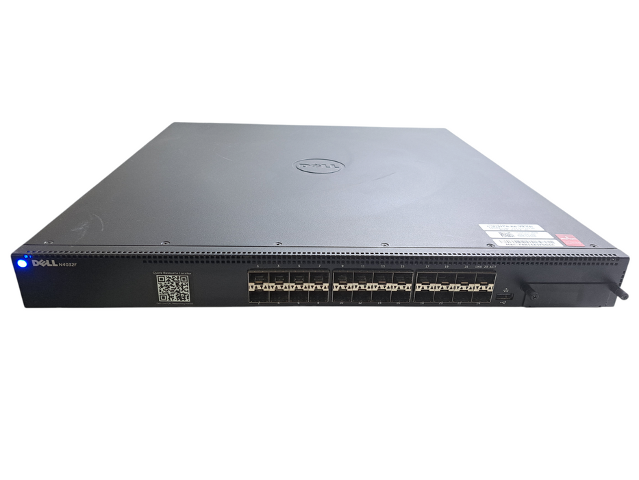 Dell PowerConnect N4032F 24-Port 10GbE SFP+ Network Switch | 2x 460W AC )