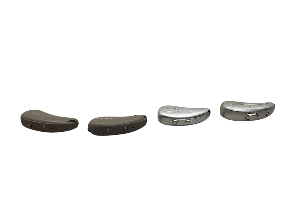 Lot of 4x Signia Hearing Aid READ $