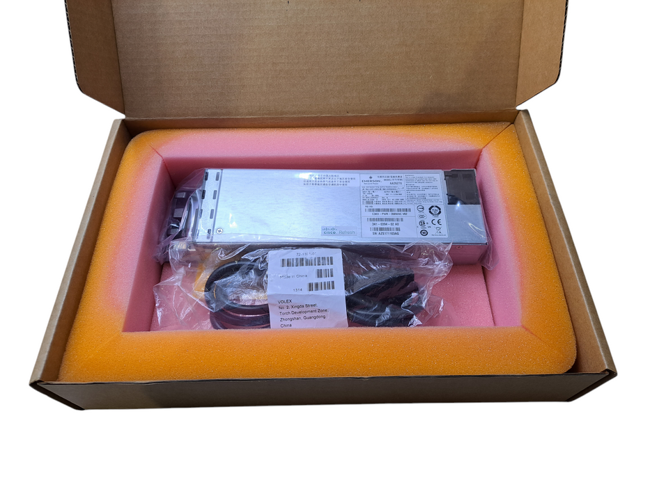 Open Box Cisco C3KX-PWR-350WAC V02 | 350W Switch Power Supply (Cisco Refresh)