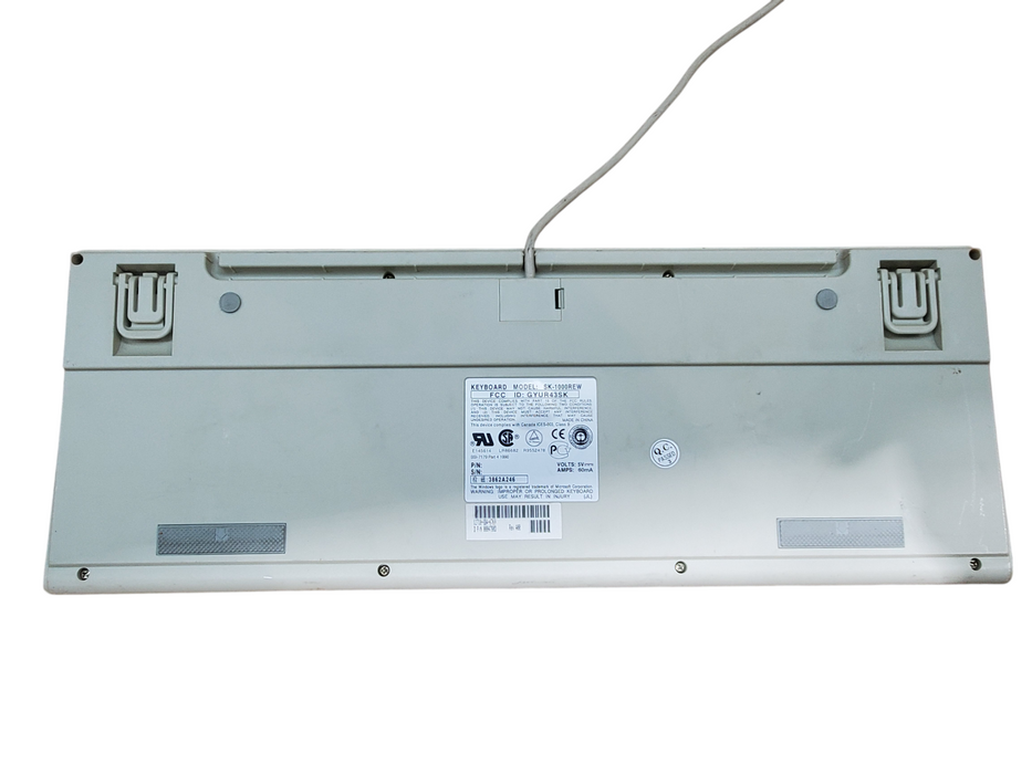 Dell QuietKey SK-1000REW PS/2 Wired Keyboard Q