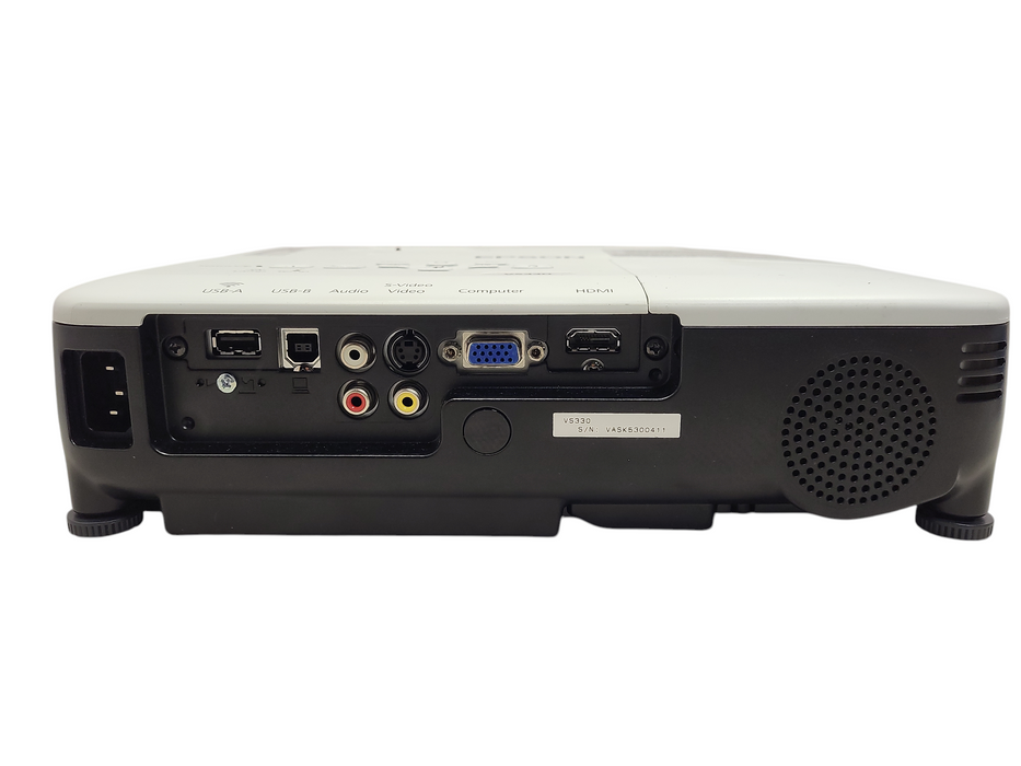 Epson VS330 XGA 2700 Lumens Color Brightness 3LCD Projector Lamp hour: 199h $
