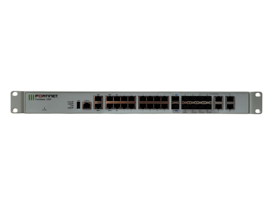 Fortinet FortiGate 100F Network Security Firewall, FG-100F