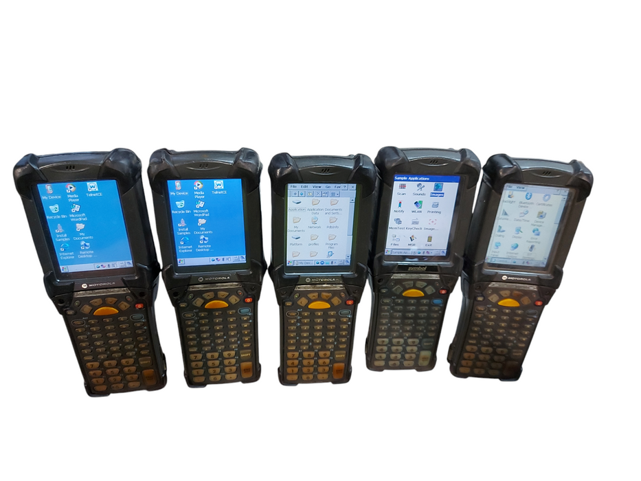 LOT 5X Motorola MC9100-G Wireless Handheld Terminal - MC9100 Q