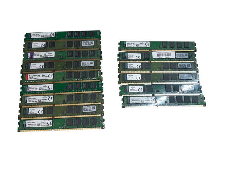 Lot of 84x, Assorted 8GB DDR3 Desktop RAM