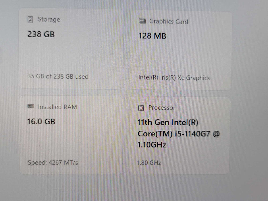 Dell Latitude 7320 Detachable i5-1140G7 16GB 256GB NVMe READ β Lap200