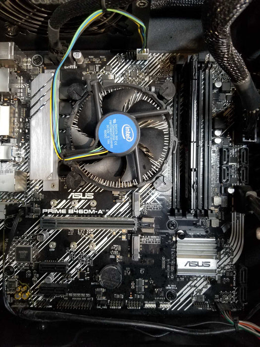 Generic Pc w/ Asus B460M-A Core i5-10400 CPU 8GB DDR4 RAM No HDD