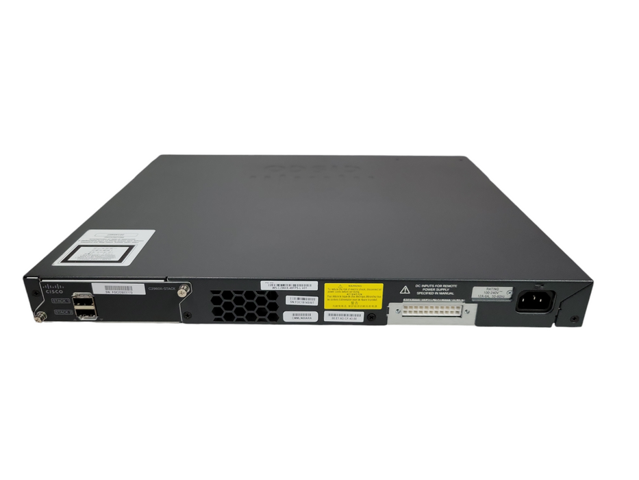 Cisco WS-C2960X-48FPS-L | 48-Port Gigabit PoE 4xSFP !