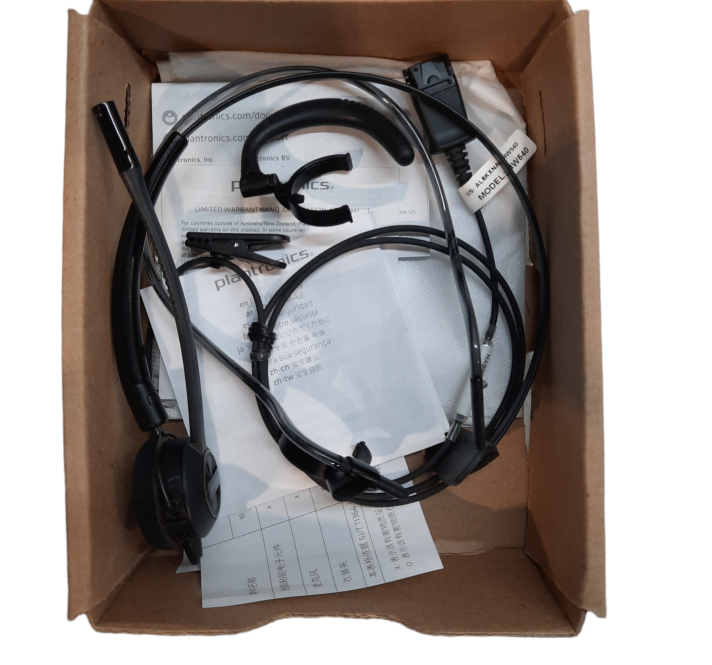 Lot 5x Plantronics EncorePro 540 HW540 Convertible Headset - Missing Parts
