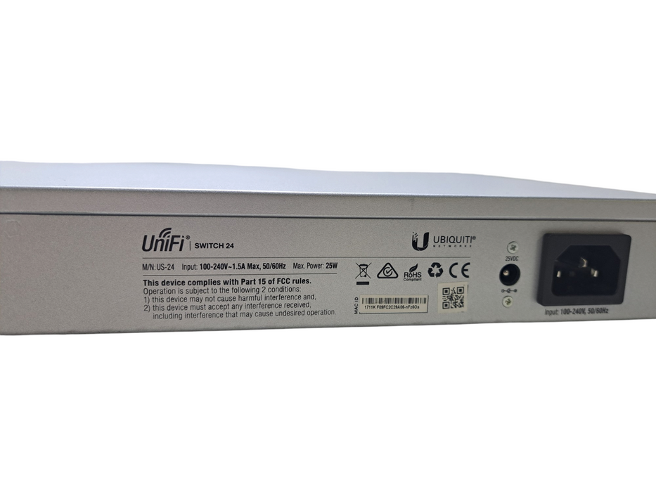 Ubiquiti Networks UniFi US-24 | 24 Port Gigabit Ethernet Switch *READ*