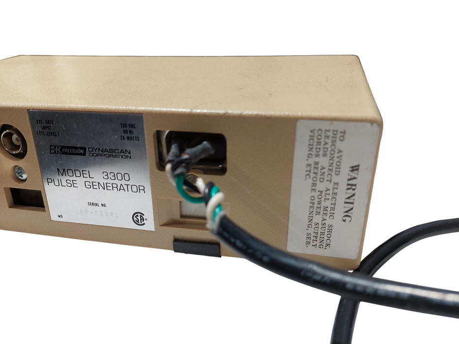 B & K Percision DynaScan Corporation Pulse Generator Model: 3300 =