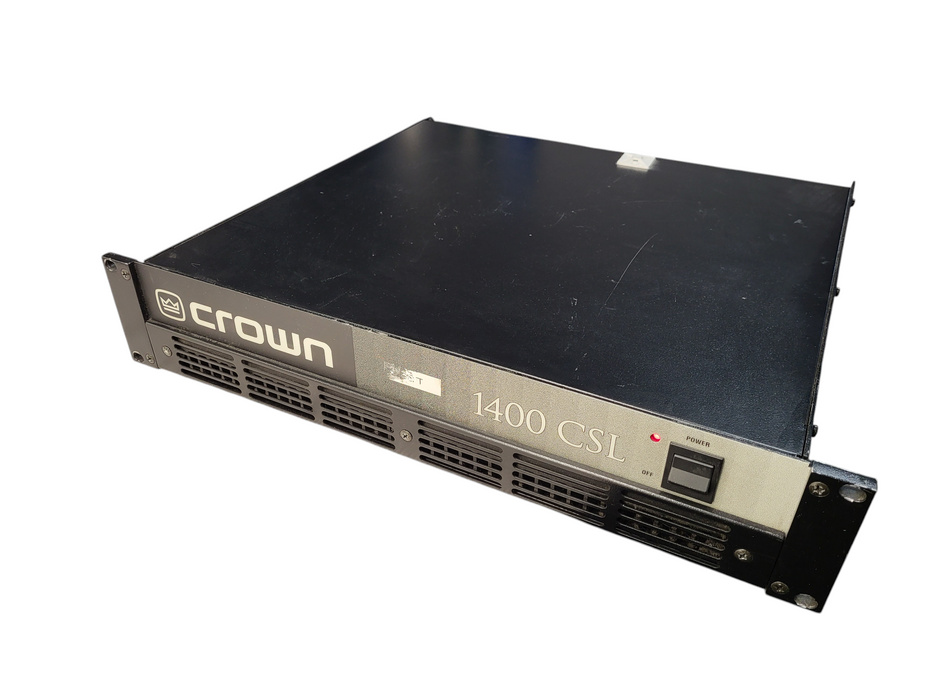 Crown 1400 CSL 700W x 2 Channel at 4 Ohm  $