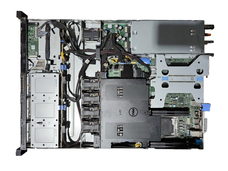 Dell PE R430 1U 8x2.5", Xeon E5-2630 v4 2.20GHz, 16GB DDR4, H730 Mini