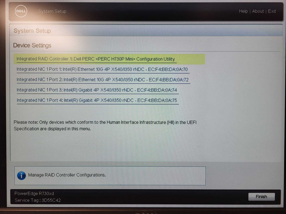 DELL PowerEdge R730xd 2.5" E5-2683 v3 @ 2GHz 32GB RAM H730P mini 2x PSU  $