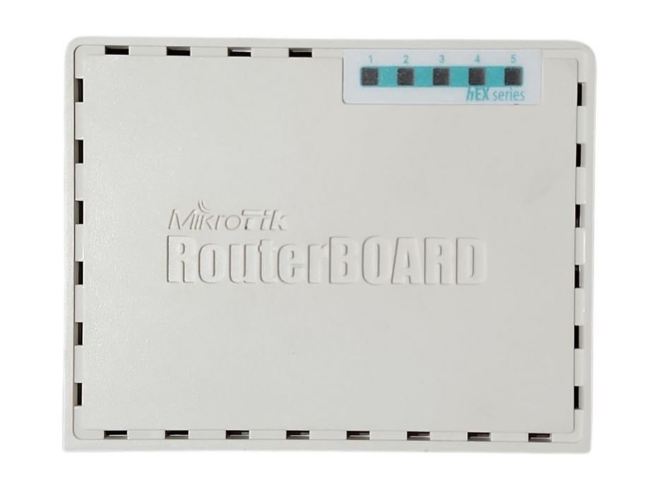 MikroTik Hex RB750GR3 5-port Ethernet Gigabit Router