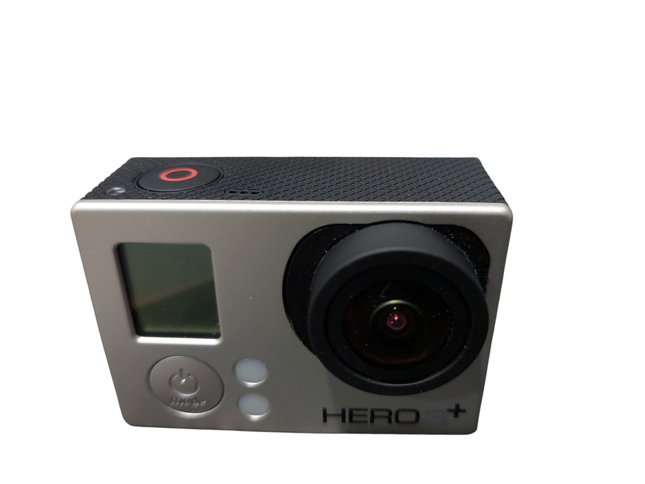GoPro Hero 3+ with Case & Attachments , Has a Battery Installed CHDHN-302 =