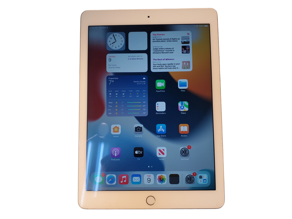iPad Air 2 9.7" 16GB Wi-Fi Only Gray A1566 MGL12LL