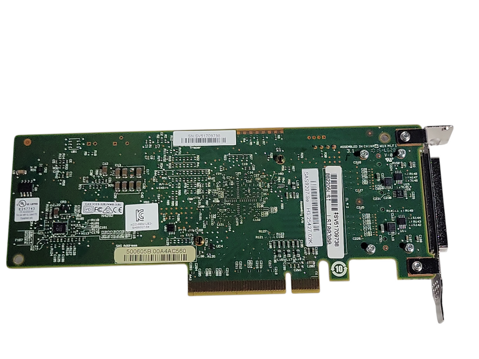 LSI SAS9207-8e 8 Ports HBA SAS SATA Host Bus Adapter 6Gb/s, LP bracket _