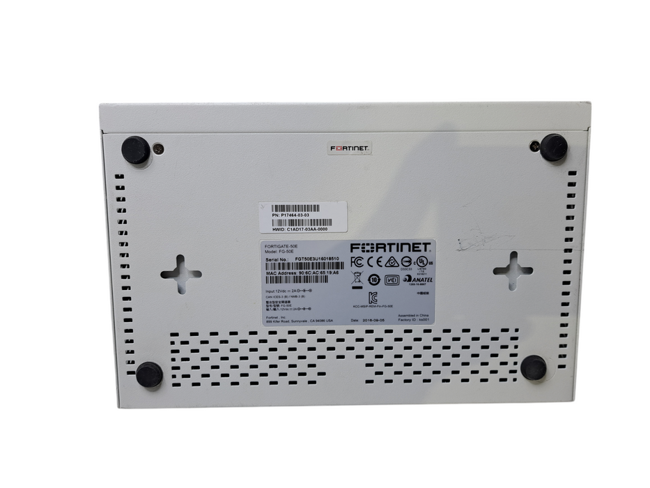 Fortinet FortiGate 50E FG-50E | Network Security Firewall *READ*